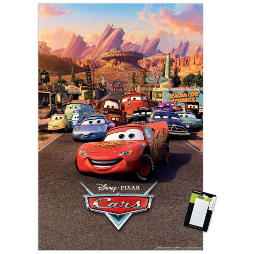 Trends International, Disney Pixar Cars, 22.375" x 34" Wall Poster
