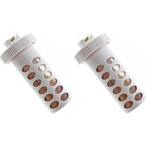 Crane Genuine Replacement Demineralization Filter Cartridge for Teardrop Humidifier Reduces White Dust Universal Humidifier Filter, 1 Count (Pack of 2)