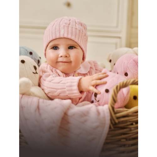 Ruffled Cotton Polo Dress & Bloomer