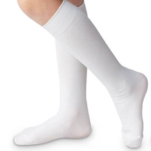 Jefferies Socks Girls Boys Classic Nylon Knee High Socks 2 Pair Pack