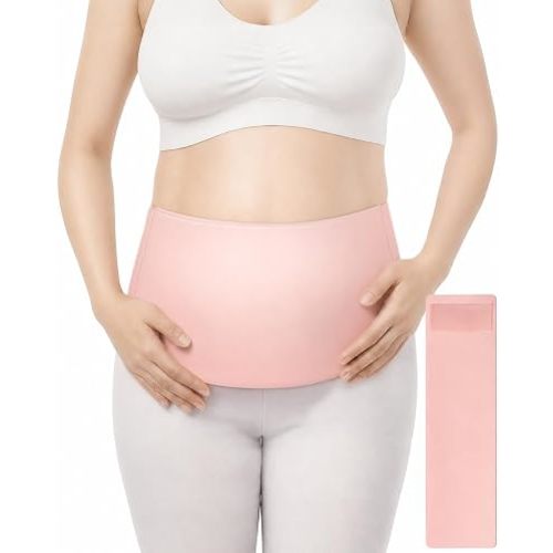 Baby Noah Post Surgery Abdominal Wrap, Hot Cold Therapy C-Section Belly Band for Postpartum, Hysterectomy Recovery Must Haves Ice Gel Belt, Incision Pain Relief, Adjustable 25-50" Waists