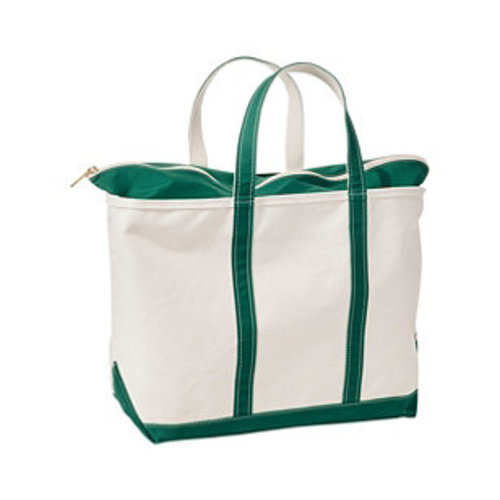 L.L.Bean - Boat N Tote Large Tote Monogramed With MAH