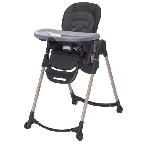 Maxi-Cosi Minla 6-in-1 High Chair, Infant Feeding Seat, Dining Booster for Kids, EcoCare Classic Graphite