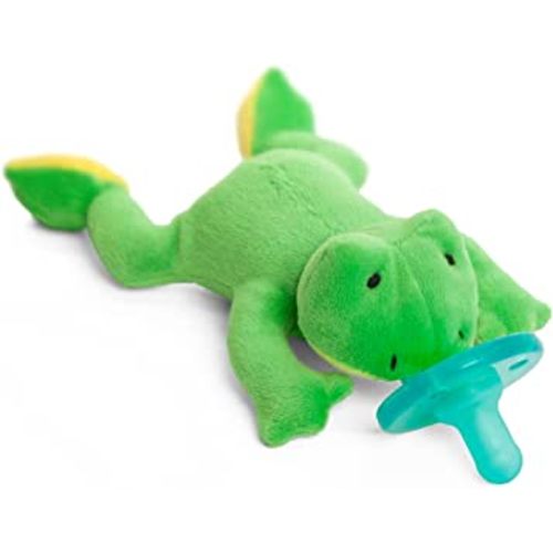 WubbaNub Infant Pacifier - Green Frog