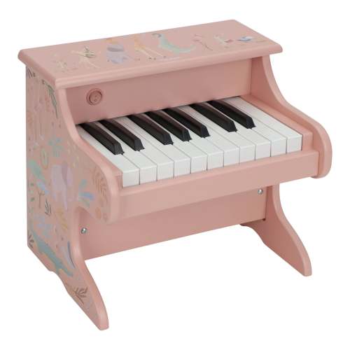 Wooden piano - Pink -  Safari Friends