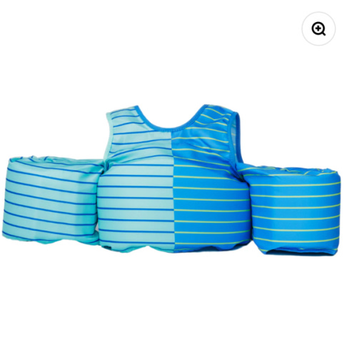 Blue Lemonade Stripe Kids Float