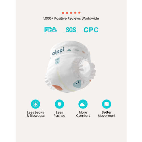 Alppi Wispy Cloud Diaper Monthly Box - Alppi Baby
