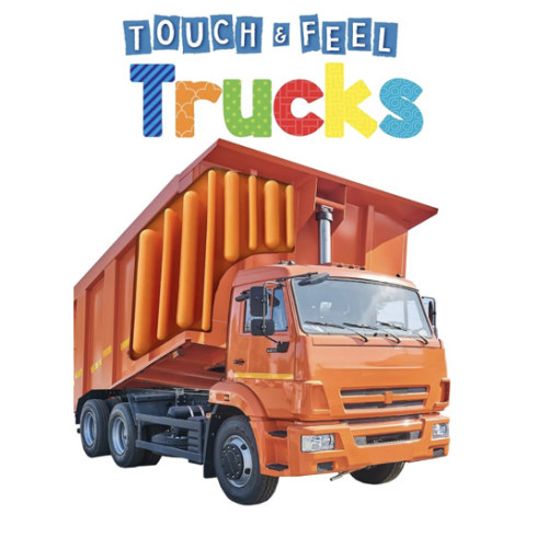 Trucks - Touch and Feel Board Book - Sensory Board Book (Touch & Feel Sensory Board Books for Baby & Toddler Time)
