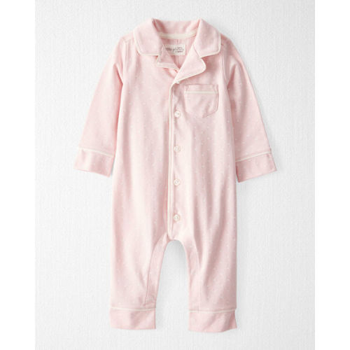 Baby Girl Organic Cotton Coat Style One Piece - Little Planet | Carter's