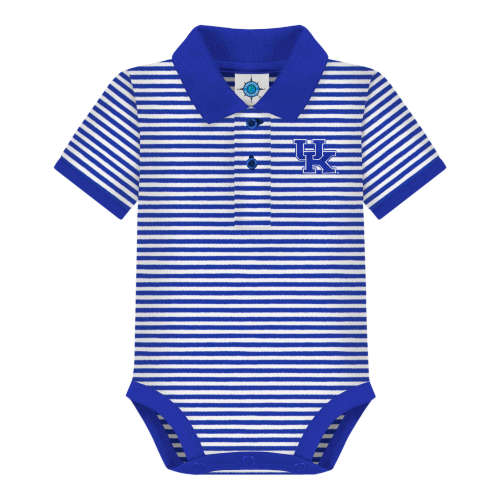 Kentucky Wildcats Striped Polo Bodysuit | College Baby