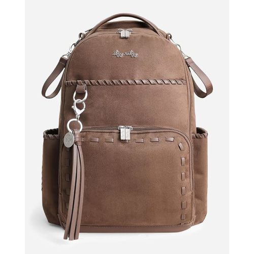 Itzy Ritzy Boss Plus Large Diaper Bag Backpack with 19 Pockets (Aspen)