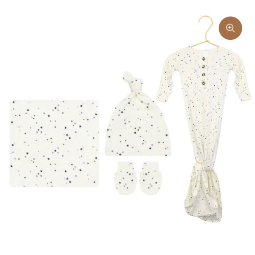 George Newborn Hat Bundle (Gown)