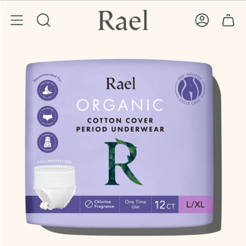Disposable Period Underwear Made With Organic Cotton