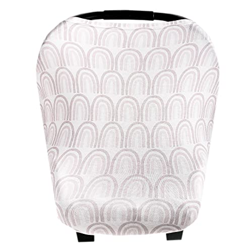 Copper Pearl Nursing Cover, Multi-Use Cover for Baby Girl or Boy, Car Seat Cover, Stroller Cover & Breastfeeding Cover Up for Women, Bliss