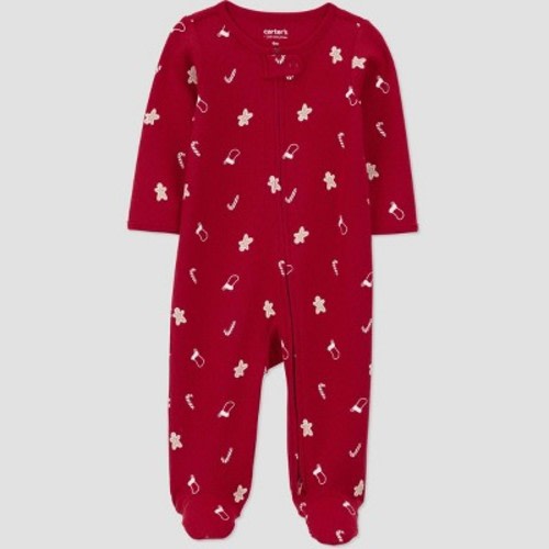 Carter's Just One You® Baby Candy Gingerbread Sleep N' Play - Red 3M