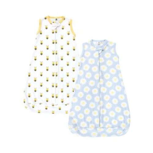 Baby Girls Hudson Long-Sleeve Cotton Wearable Sleep Solution