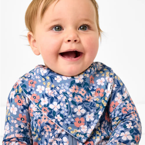 Floral bib - Little Sleepies