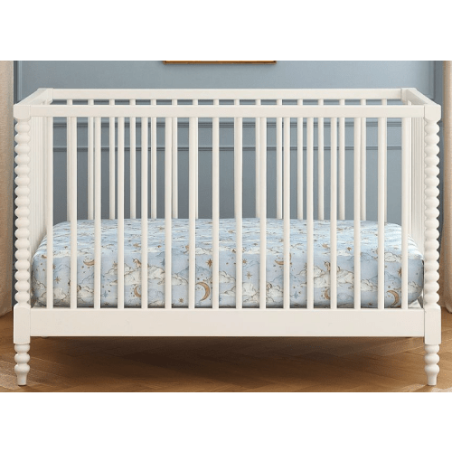 Chris Loves Julia Turned Wood Convertible Crib | Pottery Barn Kids