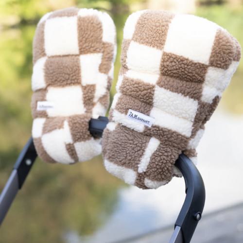 Warmmuffs - Checker Berber