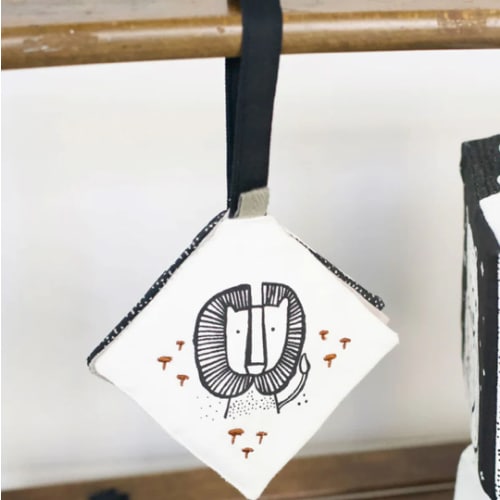 Crinkle Pages Stroller Toy