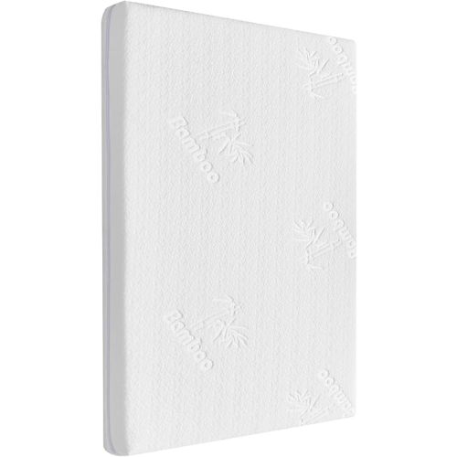 47x23.6 Bedside Crib Mattress: 1.5" Thick Dual Sided Gel Memory Foam Bassinet Mattress Fit for ADOVEL/BabyBond/ELEMARA Bassinet Bedside