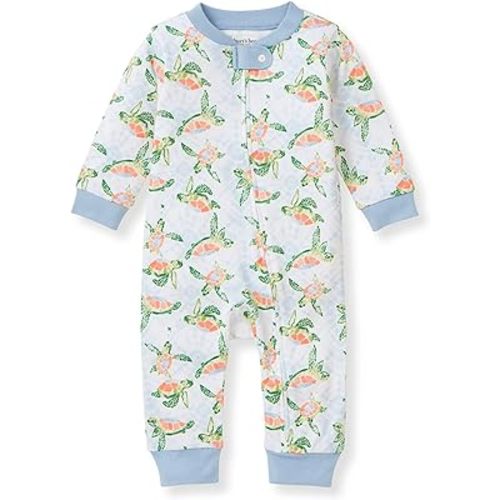 Burt's Bees Baby Baby Boys' Sleep and Play Pajamas, Zipped Jumpsuit