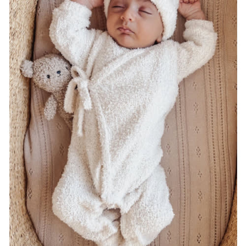 Luna + Luca Cozy Teddy Kimono Set