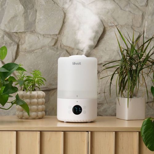 Levoit 200S Dual Smart Top Fill Humidifier: Cool Mist, Ultrasonic, No Filter, 25 Hr Run, 100-300 sq. ft., Bedroom & Baby