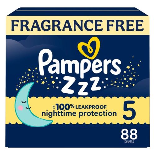Pampers Swaddlers Overnight Diapers - Size 5 - 88ct