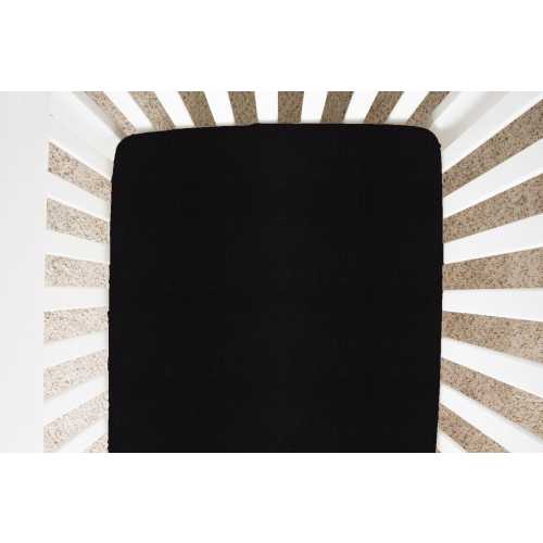 Black Crib Sheets, Solid Crib Sheets Set, Linen Baby Crib Sets, Fitted Baby Sheets for Baby Bed, Newborn Bedding Baby Crib Sheets