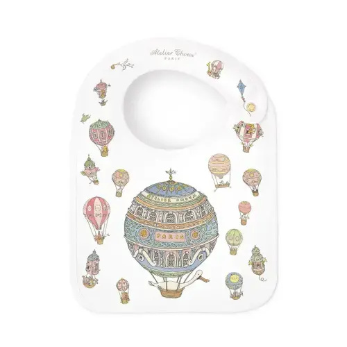 Atelier Choux Bib - Hot Air Balloons | Caitlin Wilson