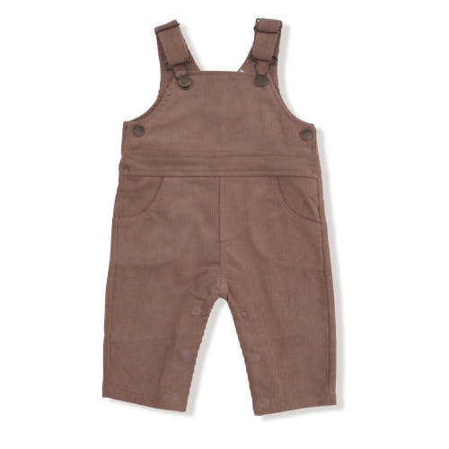 Corduroy Overalls, Chocolate Malt