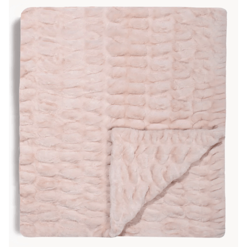 Lola Baby Blanket - Blush Pink