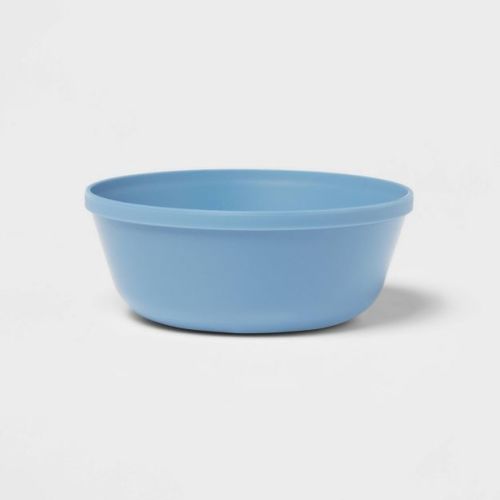 15.5oz Plastic Kids' Bowl Coral Pink - Pillowfort™: Dishwasher & Microwave Safe, Round Cereal Bowl