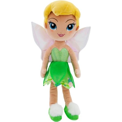 Disney Store Official Princess Plush Doll, Tinker Bell from Peter Pan, Medium 14 Inches, Soft Plushy with Embroidered Features, Princess Toys for Girls, Disney Dolls, Stuffed Animals for Girls