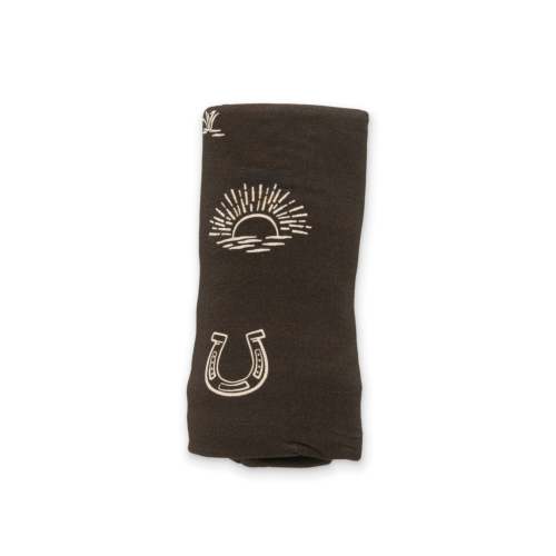 Western Bamboo Stretchy Swaddle – Soft & Breathable Newborn Baby Blanket by Ellie Sue