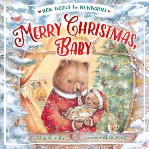 Merry Christmas, Baby - (New Books for Newborns) by Abigail Tabby (Board Book)