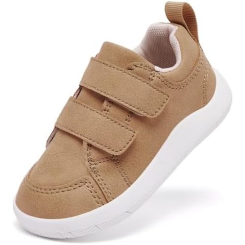 MORENDL Wide Toe Box Shoes Toddler Barefoot Shoes Baby Walking Shoe Boy Girl Non-Slip Zero Drop Minimalist Sneakers Comfort Tennis Outdoor Activities