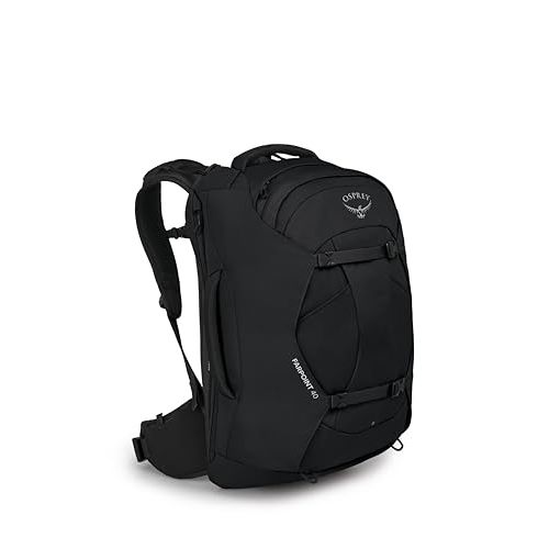 Osprey Farpoint 40L Men's Travel Backpack, Black