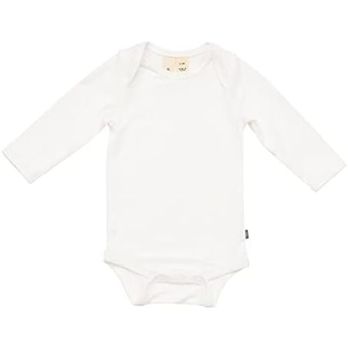 KYTE BABY Soft Bamboo from Rayon Long Sleeve Unisex Bodysuit, 0-24 Months