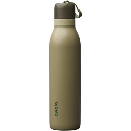 Owala FreeSip Twist Insulated Stainless Steel Water Bottle with Straw for Sports and Travel, BPA-Free, 24-oz, Off Road