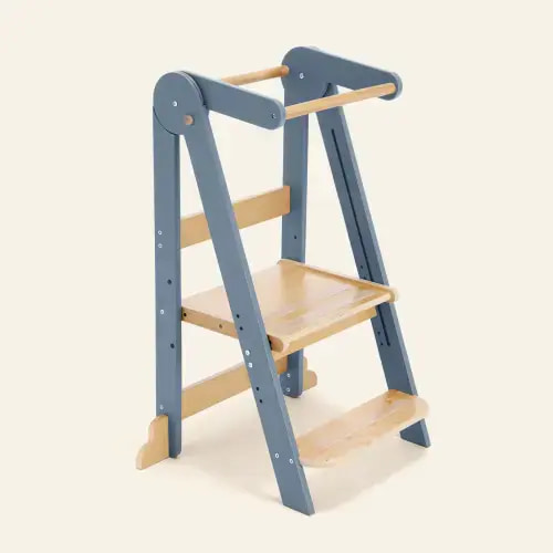 HARPPA Nordi Foldable Toddler Tower - White