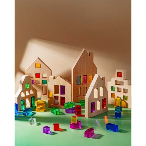 Canal House Blocks – Extra Large Wooden City Building Set | Maison Rue