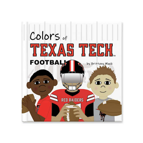 Colors of Texas Tech Football Kids Book – Red Raider Outfitter
