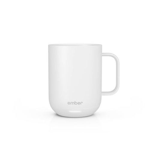 Ember Mug 2 10oz Temperature Control Smart Mug White: Insulated, Heat-Resistant, BPA-Free Ceramic & Stainless Steel