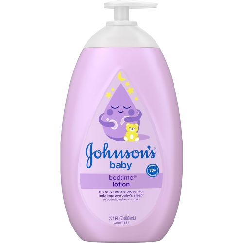 Johnson's Baby Bedtime Lotion, NaturalCalm Aromas, 27.1 fl. oz