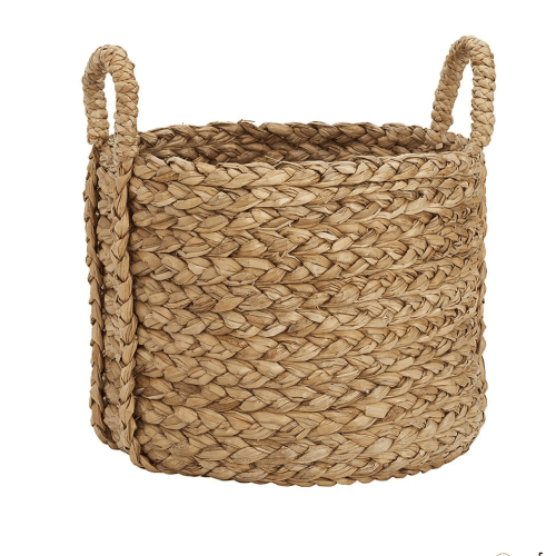 Beachcomber Handwoven Seagrass Handled Tote Basket