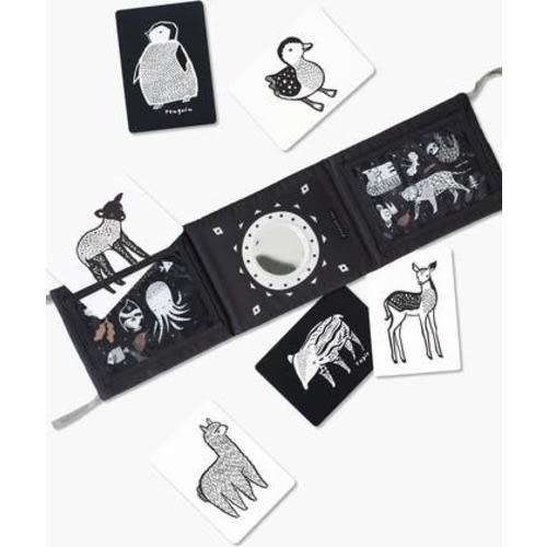 Tummy Time Gallery with Mirror and Art Cards for Baby Bundle