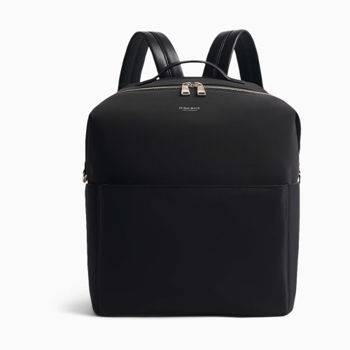 Mina Baie Stevie Backpack Nylon Carryall - Black