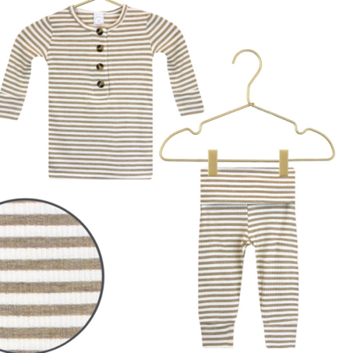 Indy Ribbed Top + Bottoms